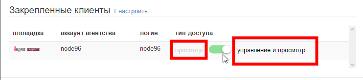 Редактирование прав аккаунта в R-брокер Редактирование прав аккаунта в R-брокер